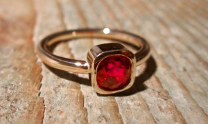 Ruby ring.