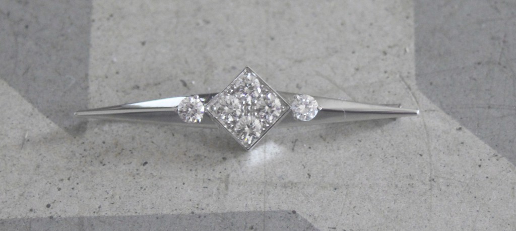 Diamond brooch (Sold)