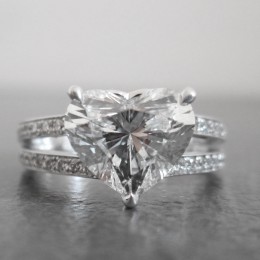 Diamond ring.