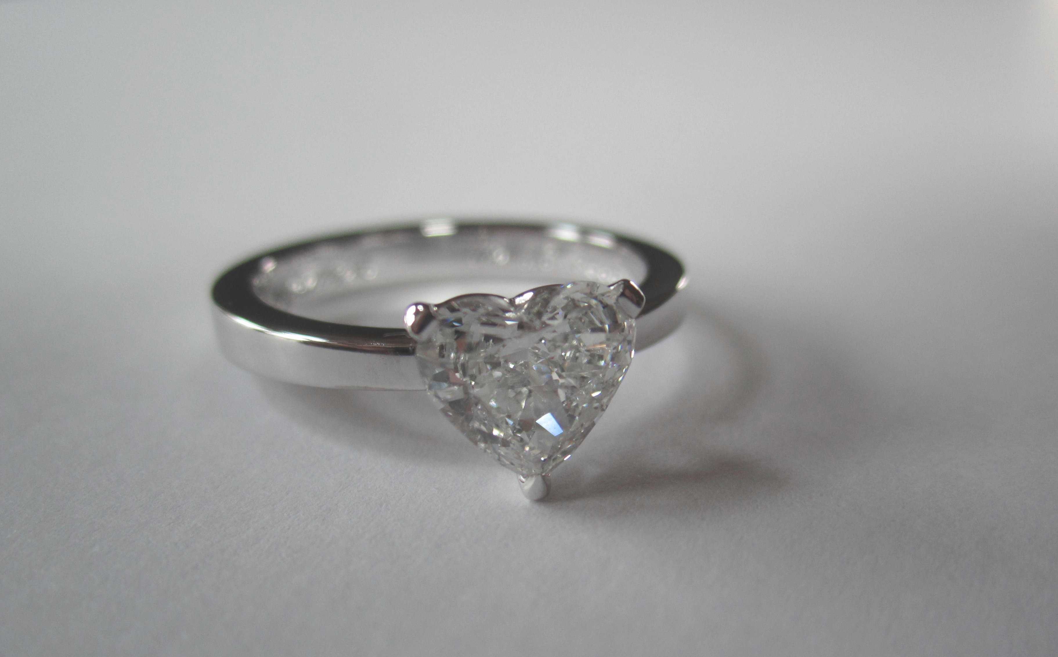 Diamond ring.