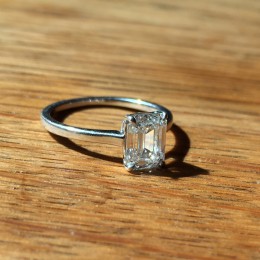 Diamond ring.