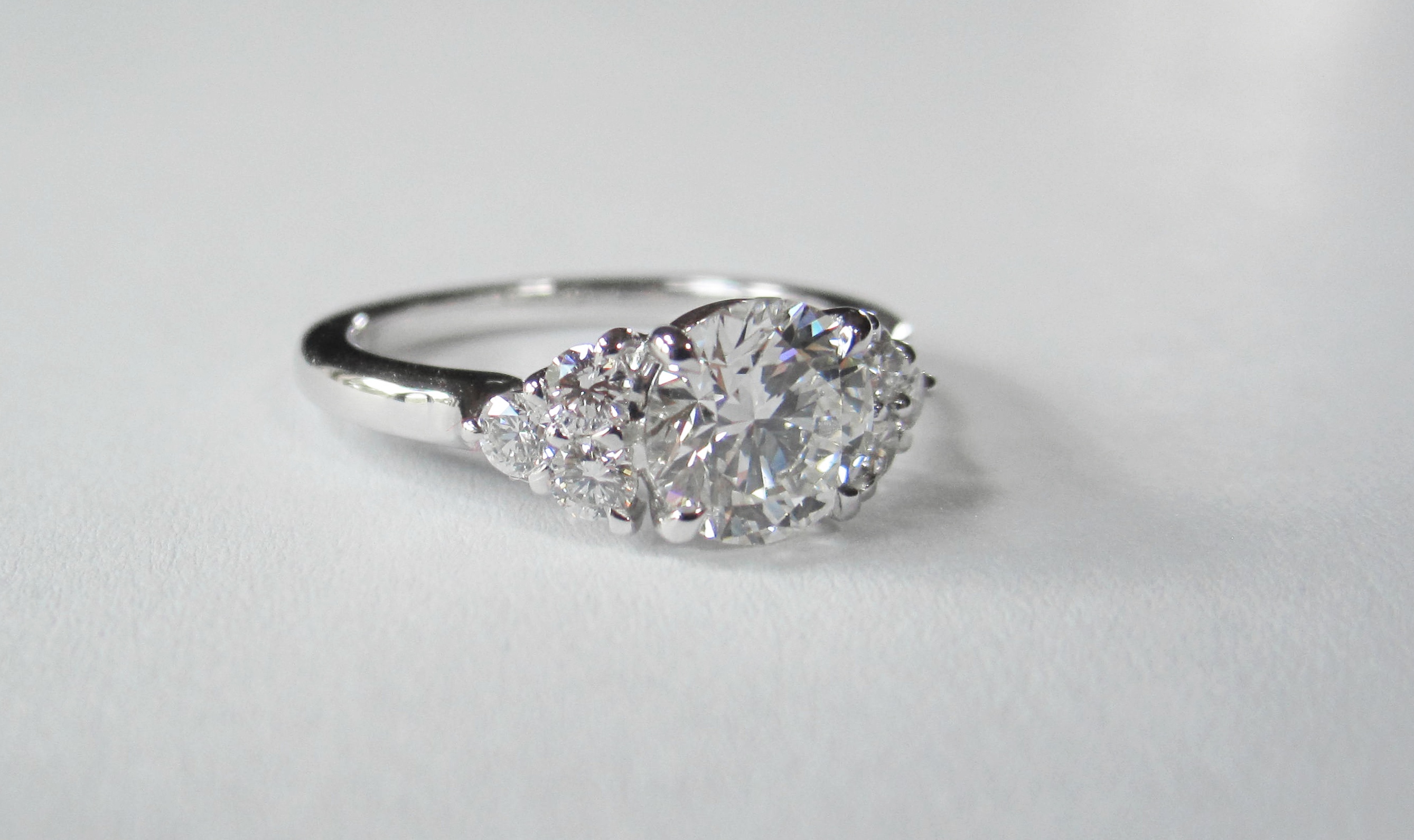 Diamonds ring.