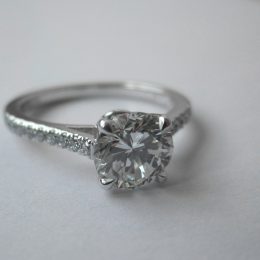 Diamonds ring.
