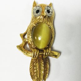 Owl brooch Hermès.