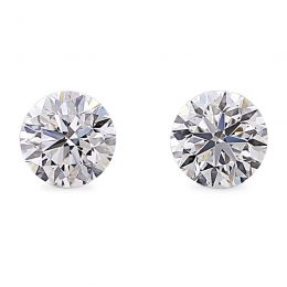 Perfect pair of diamonds.