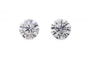 Perfect pair of diamonds.