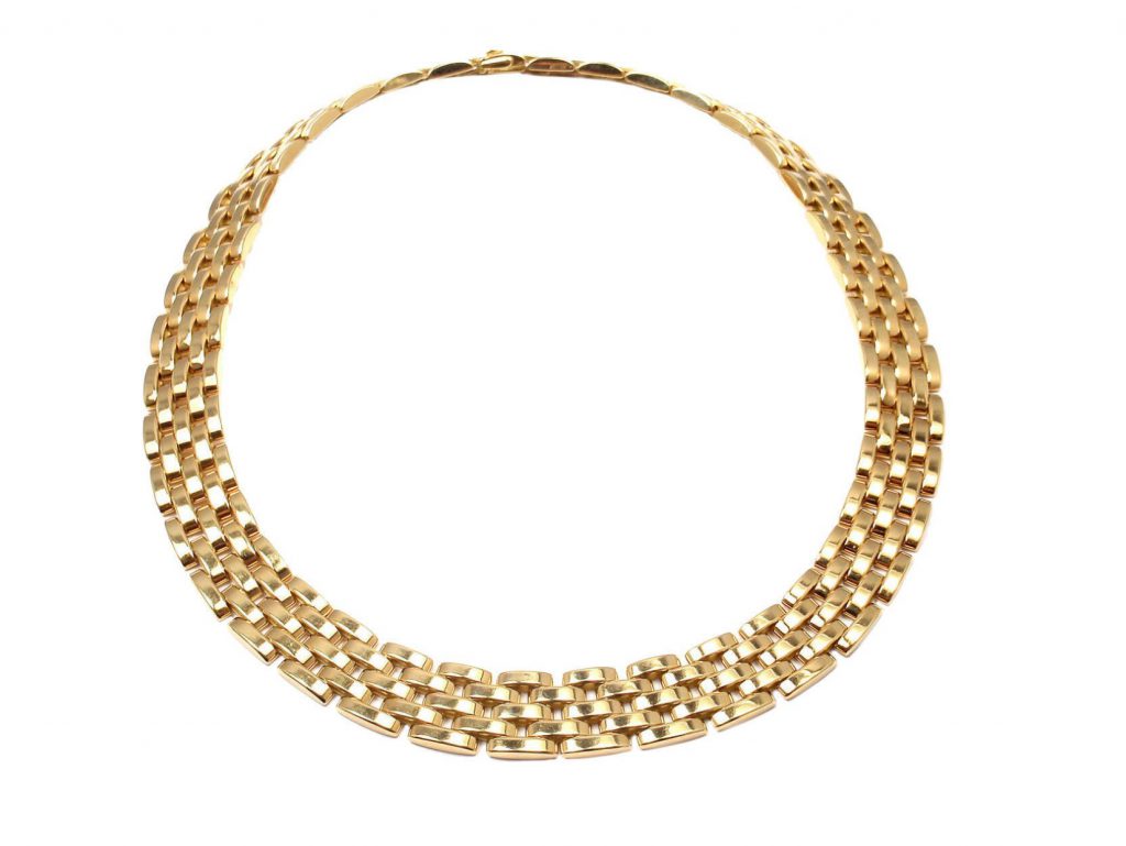 Half set « maillon panthère », Cartier (Sold)