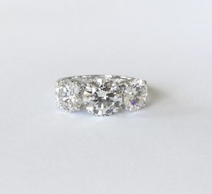 Diamond ring.