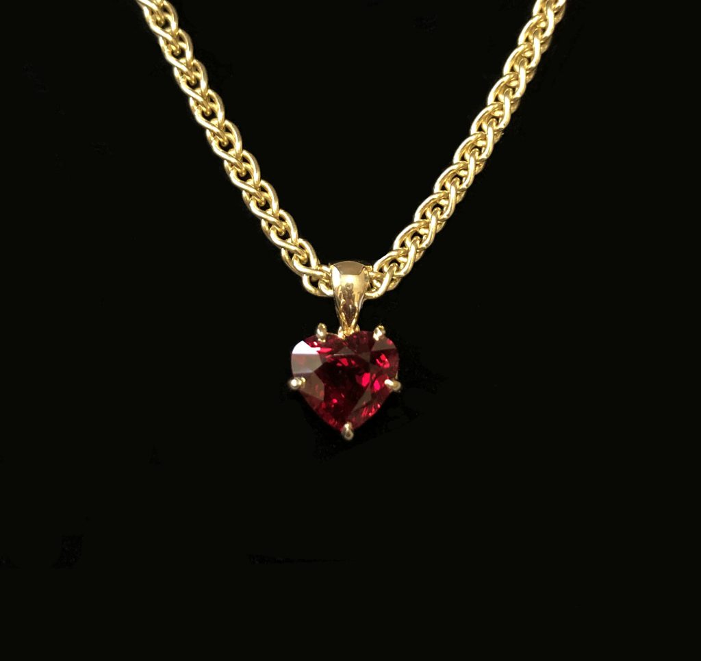 Ruby pendant (Sold)