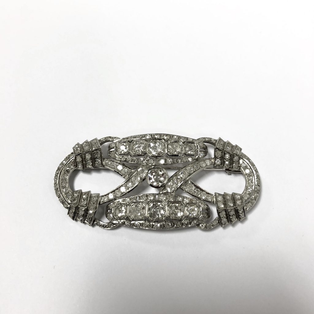 Diamond brooch (Sold)