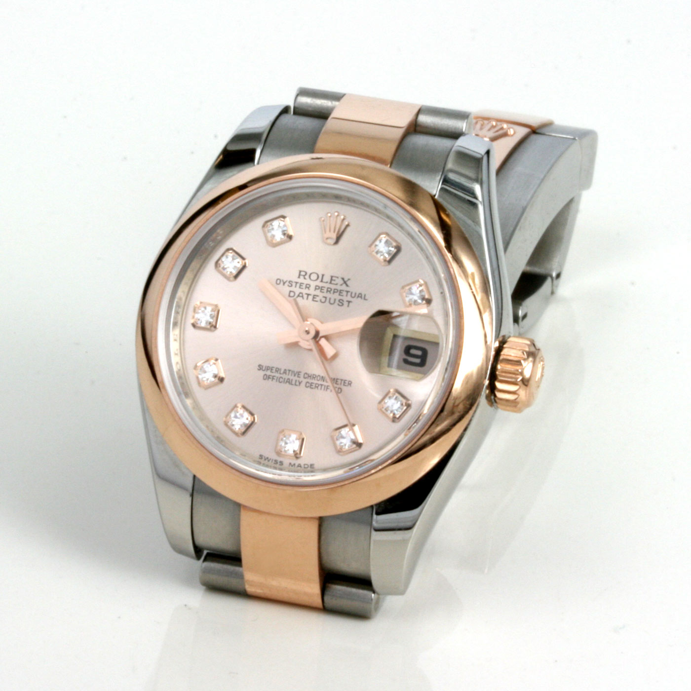 Rolex Oyster Lady Datejust gold and steel.