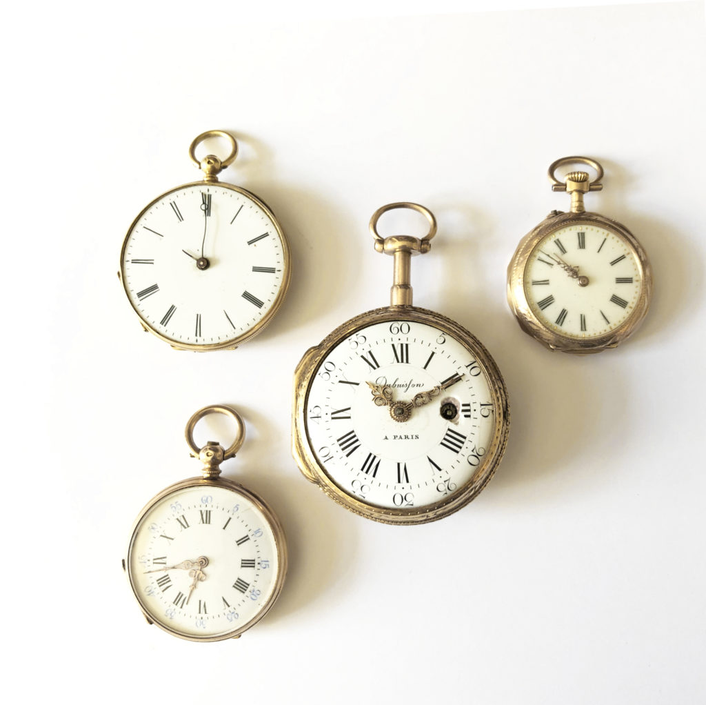 Gold pocket watches (Sold)