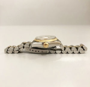 Two tone Lady Oyster Perpetual Date, Rolex.