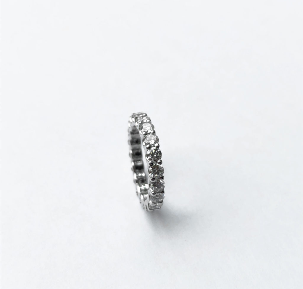 Diamond wedding band (Sold)