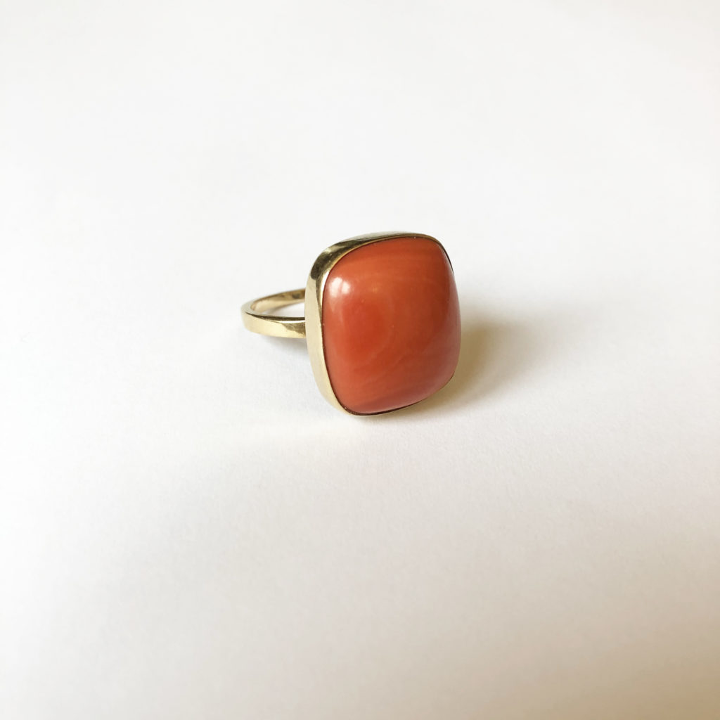 Coral ring (Sold)