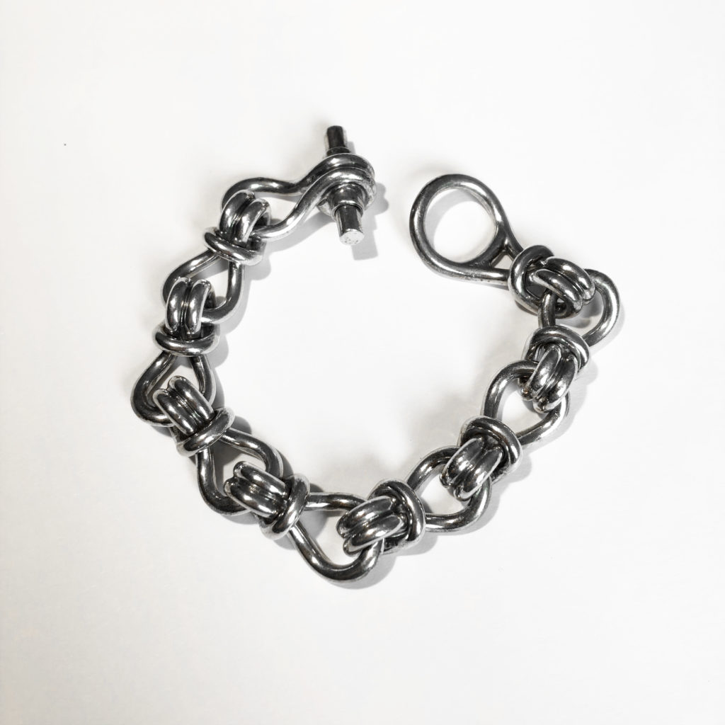 Silver bracelet, Hermès (Sold)