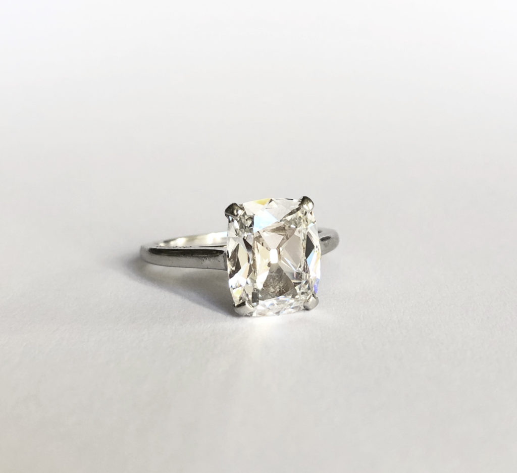 Diamond ring, Cartier (Sold)