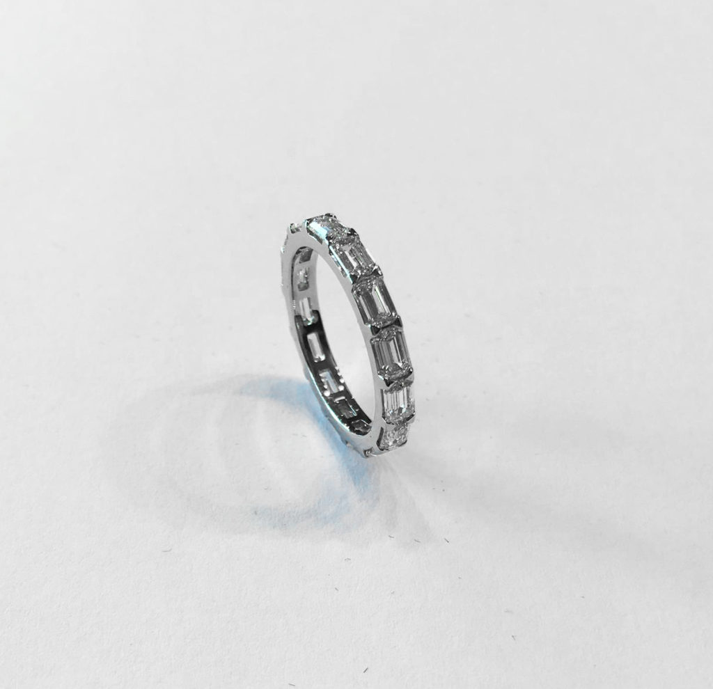 Diamond wedding band (Sold)