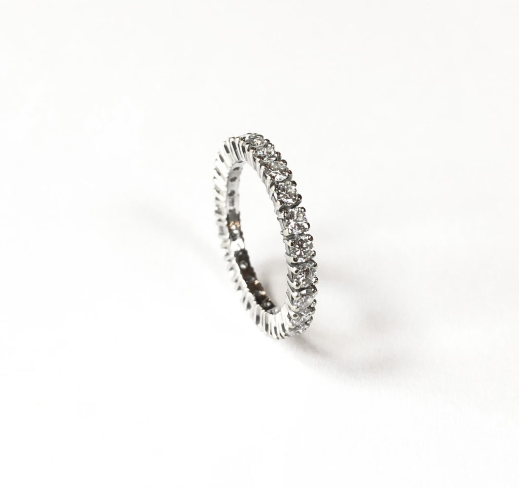 Diamond wedding band (Sold)