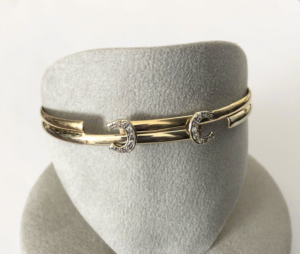 “Deux C” bracelet, Cartier (Sold)