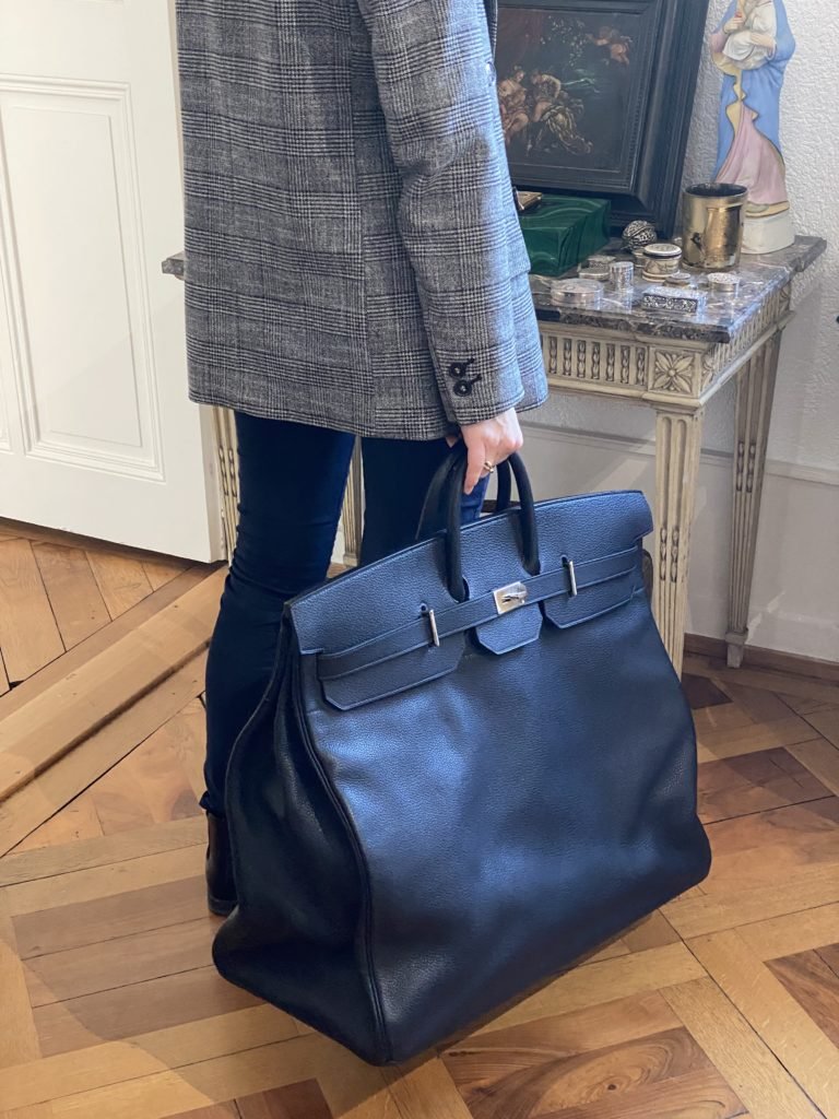 Travel bag “Haut à courroies”, Hermès (Sold)