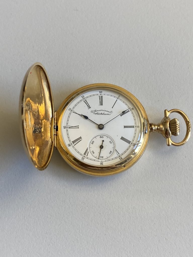 Gold pocket watch (Sold)