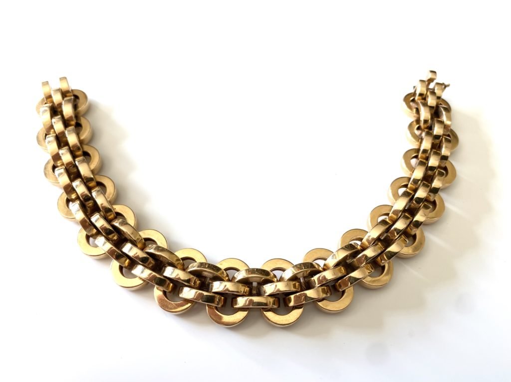 Pink gold « Idole » bracelet, Hermès (Sold)