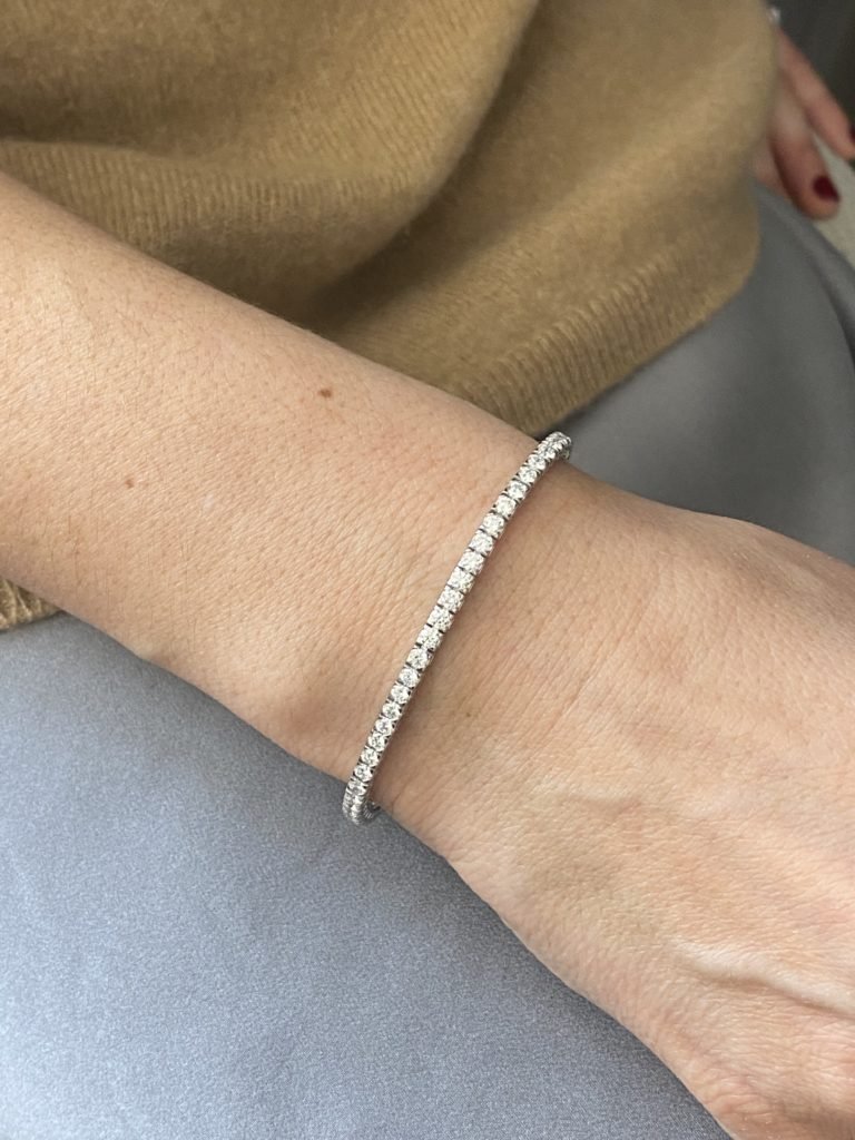 “Tennis” diamond bracelet (Sold)