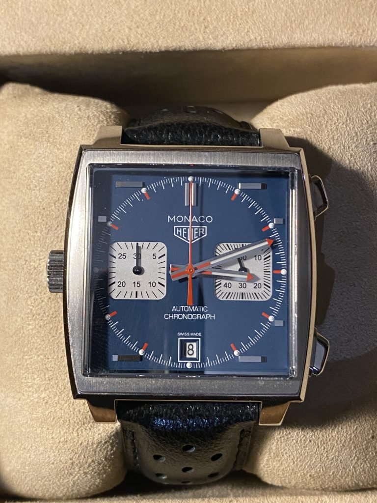 “Monaco” watch, Tag Heuer (Sold)