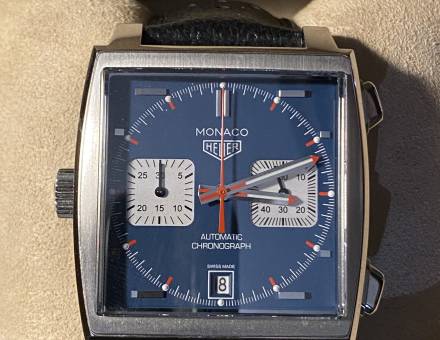 Montre “Monaco”, Tag Heuer (Vendu)