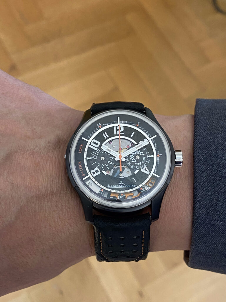 Jaeger LeCoultre Amvox watch, Aston Martin series (Sold)