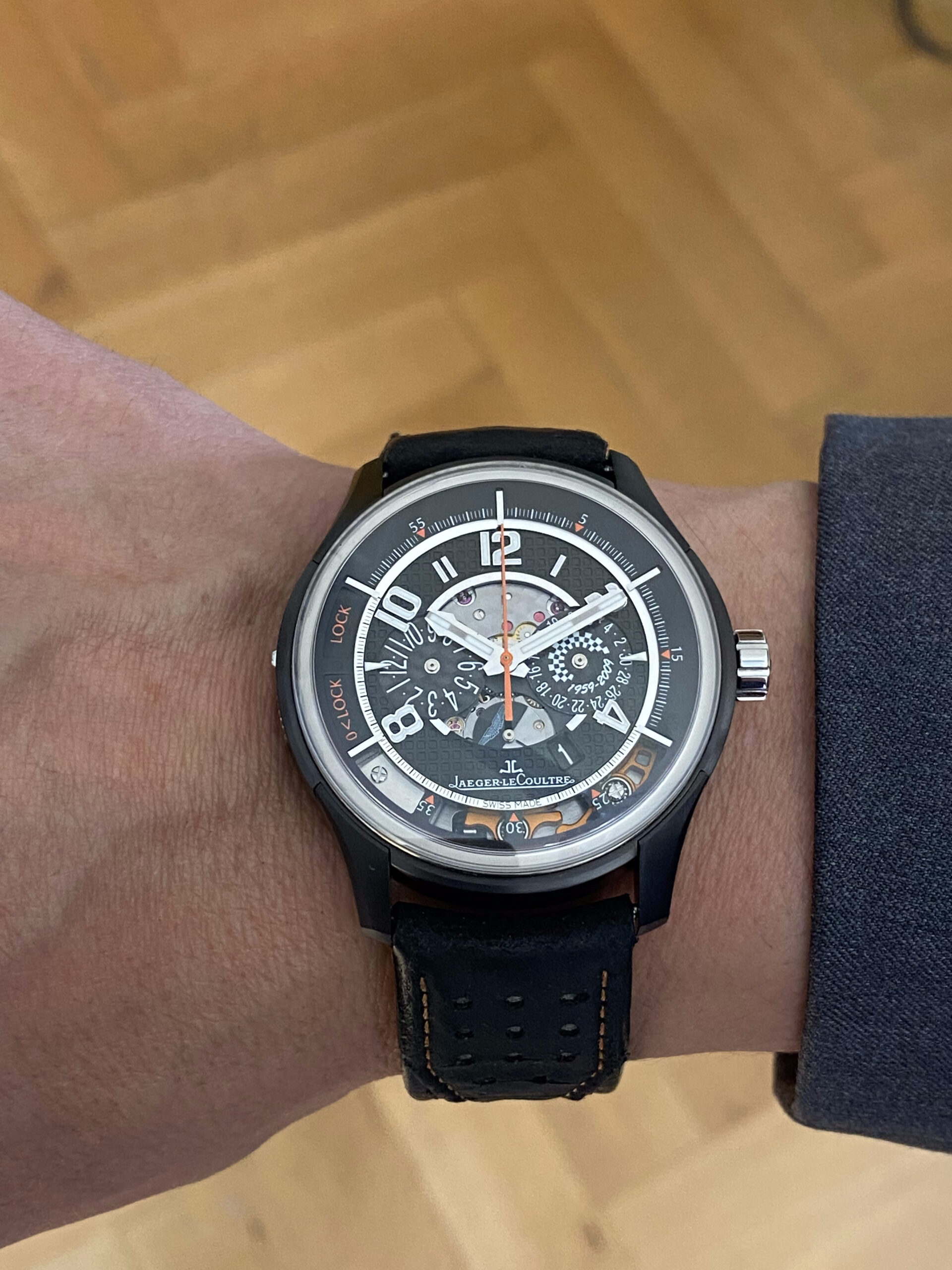 Montre Jaeger LeCoultre Aston Martin chronographe
