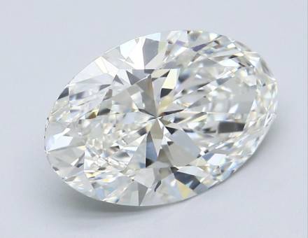 Diamant ovale de 5 carats+