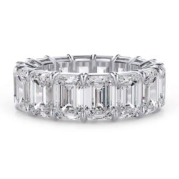 Bespoke diamond eternity band