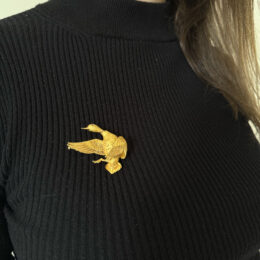 Flying duck brooch by Georges Lenfant for Hermès, Paris