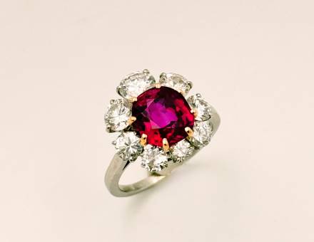 Bague rubis Van Cleef & Arpels