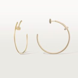 Cartier Juste un clou diamonds hoops, large model